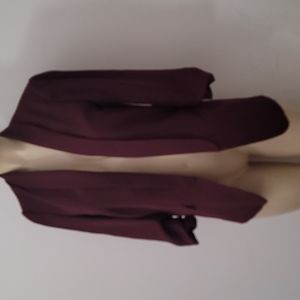 Size small blazer from Express EUC maroon